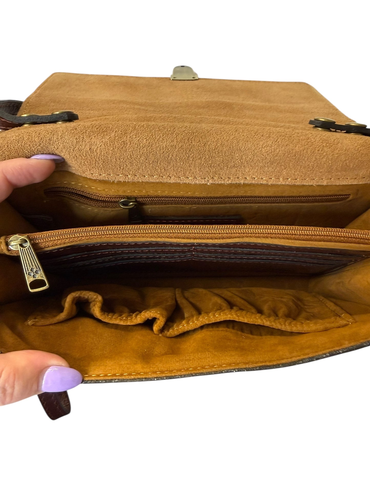 Crossbody Designer By Patricia Nash In Multi, Size:Medium