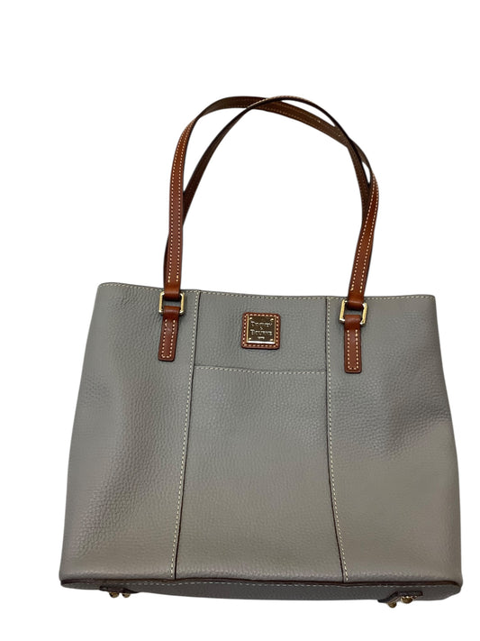 Handbag Designer By Dooney And Bourke In Grey, Size:Medium