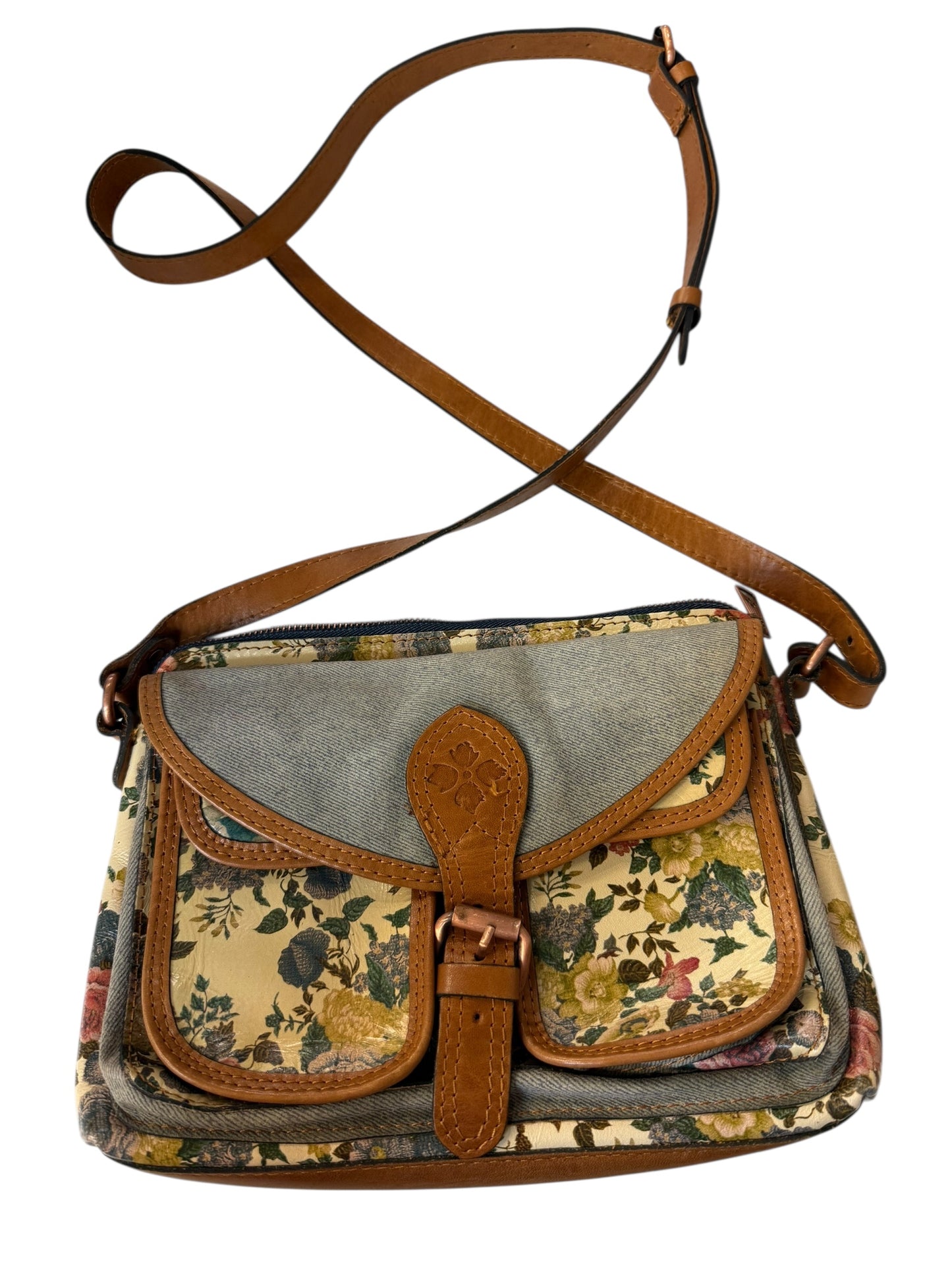 Crossbody Designer By Patricia Nash In Multi, Size:Medium