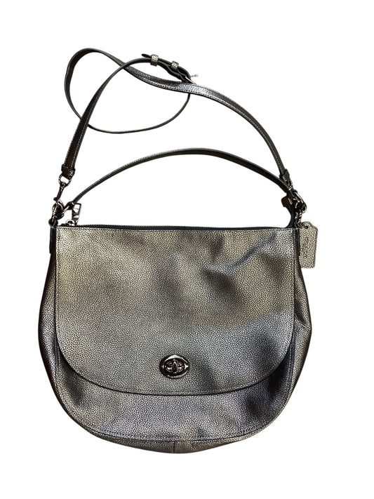 Handbag Designer By Coach In Bronze, Size:Large