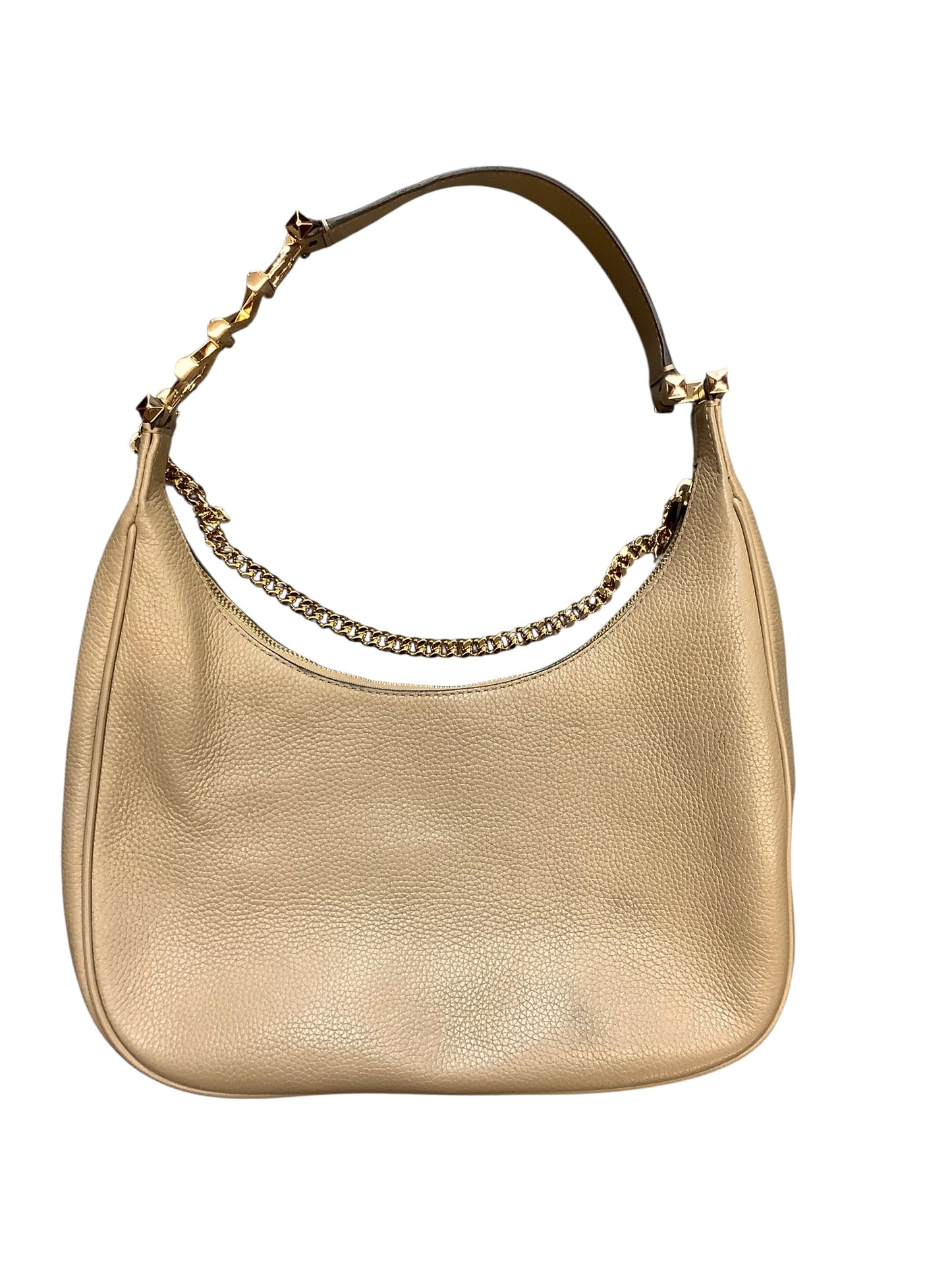 Handbag Designer By Michael Kors In Tan, Size:Medium