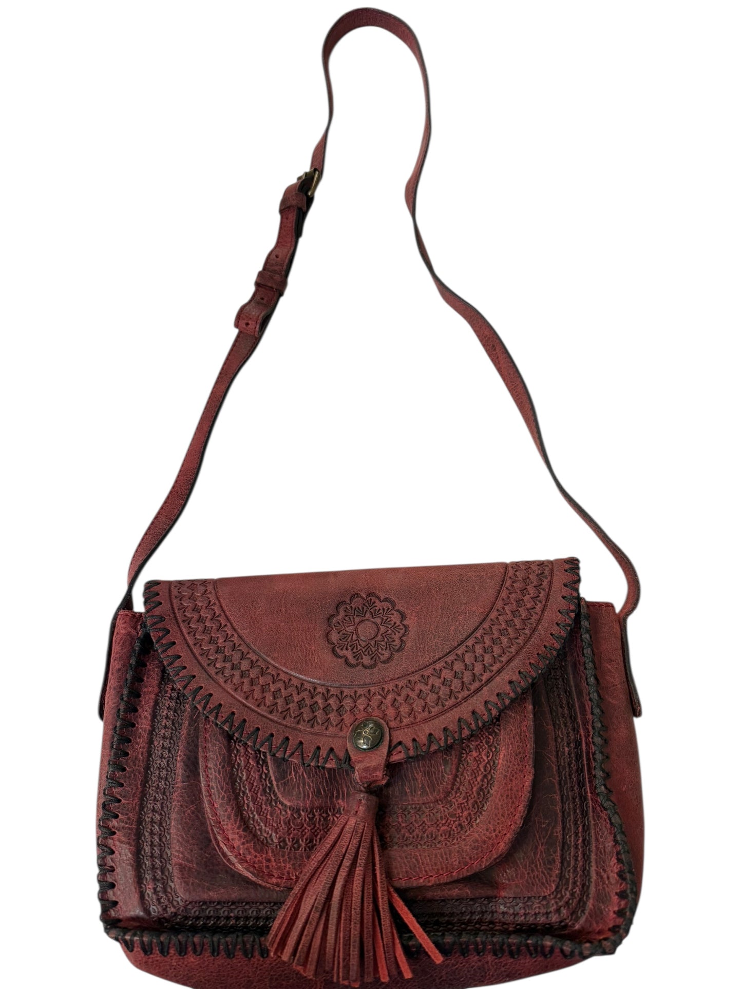 Crossbody Designer By Patricia Nash In Multi, Size:Medium