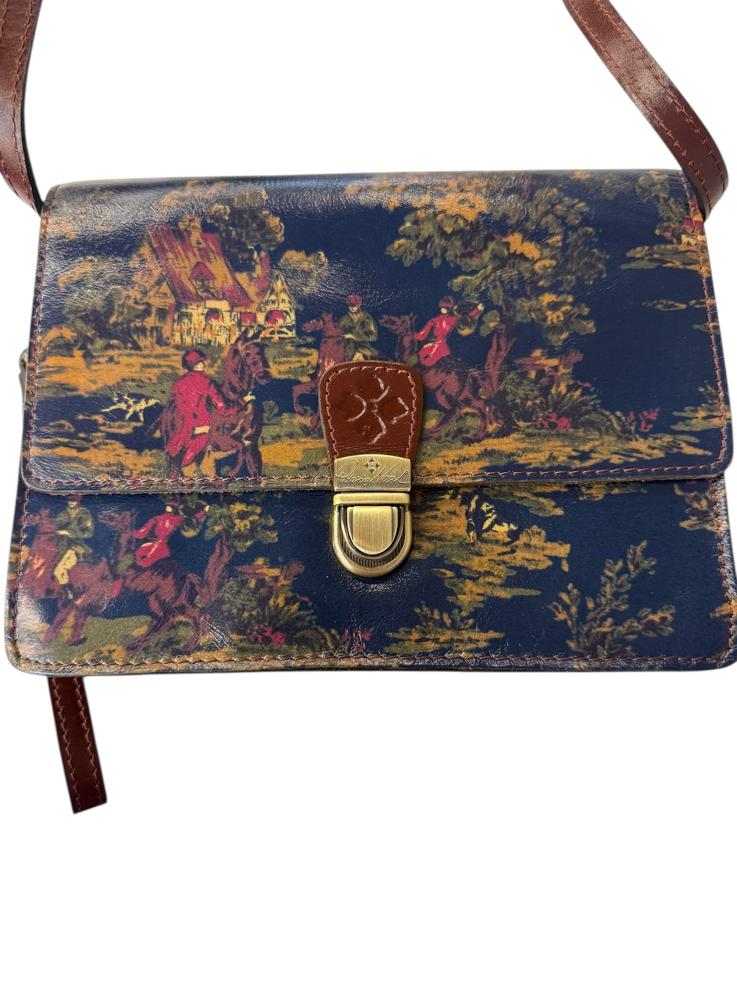 Crossbody Designer By Patricia Nash In Multi, Size:Medium