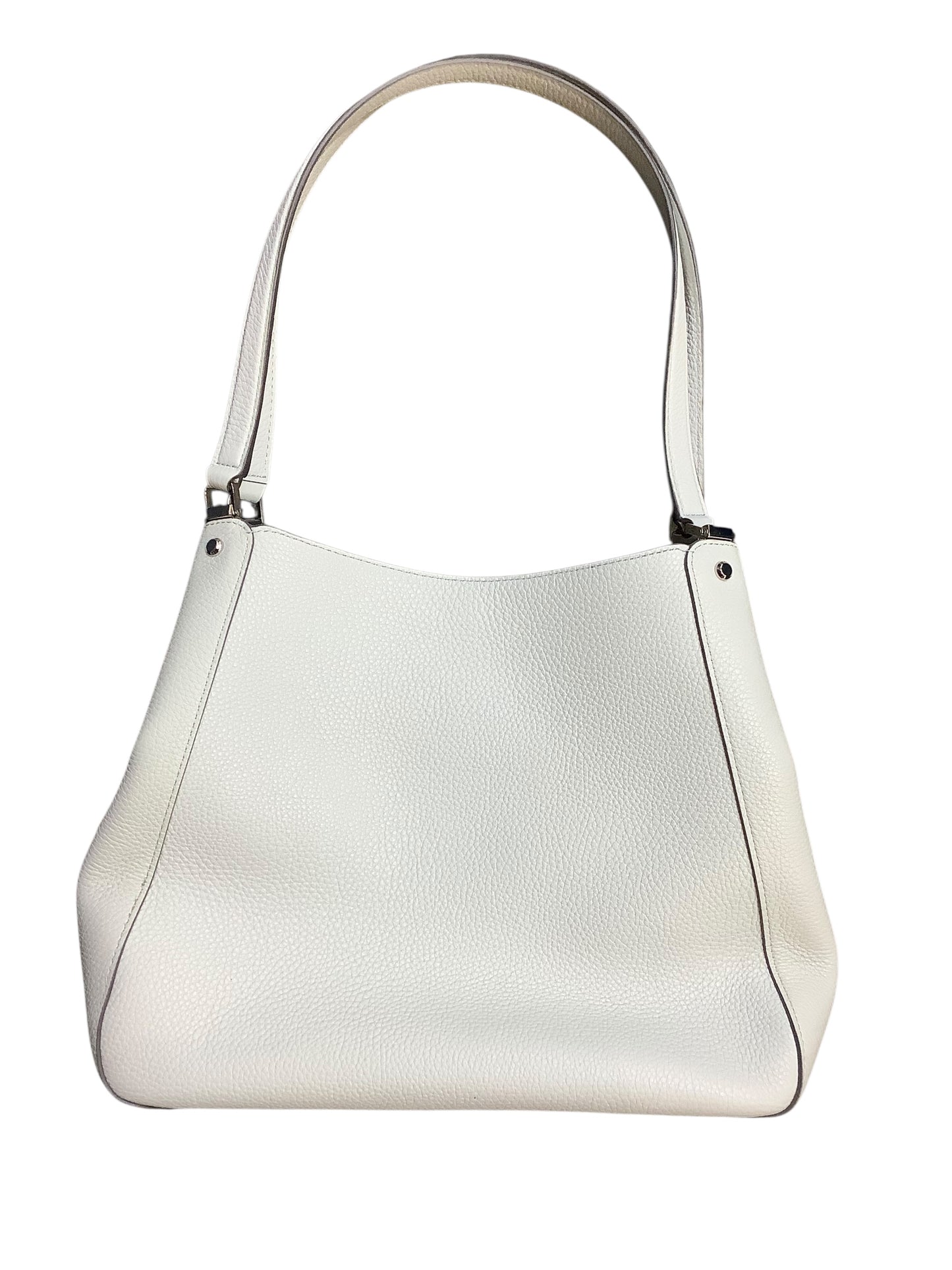 Handbag Designer By Kate Spade In Blue/grey/off white Size:Medium