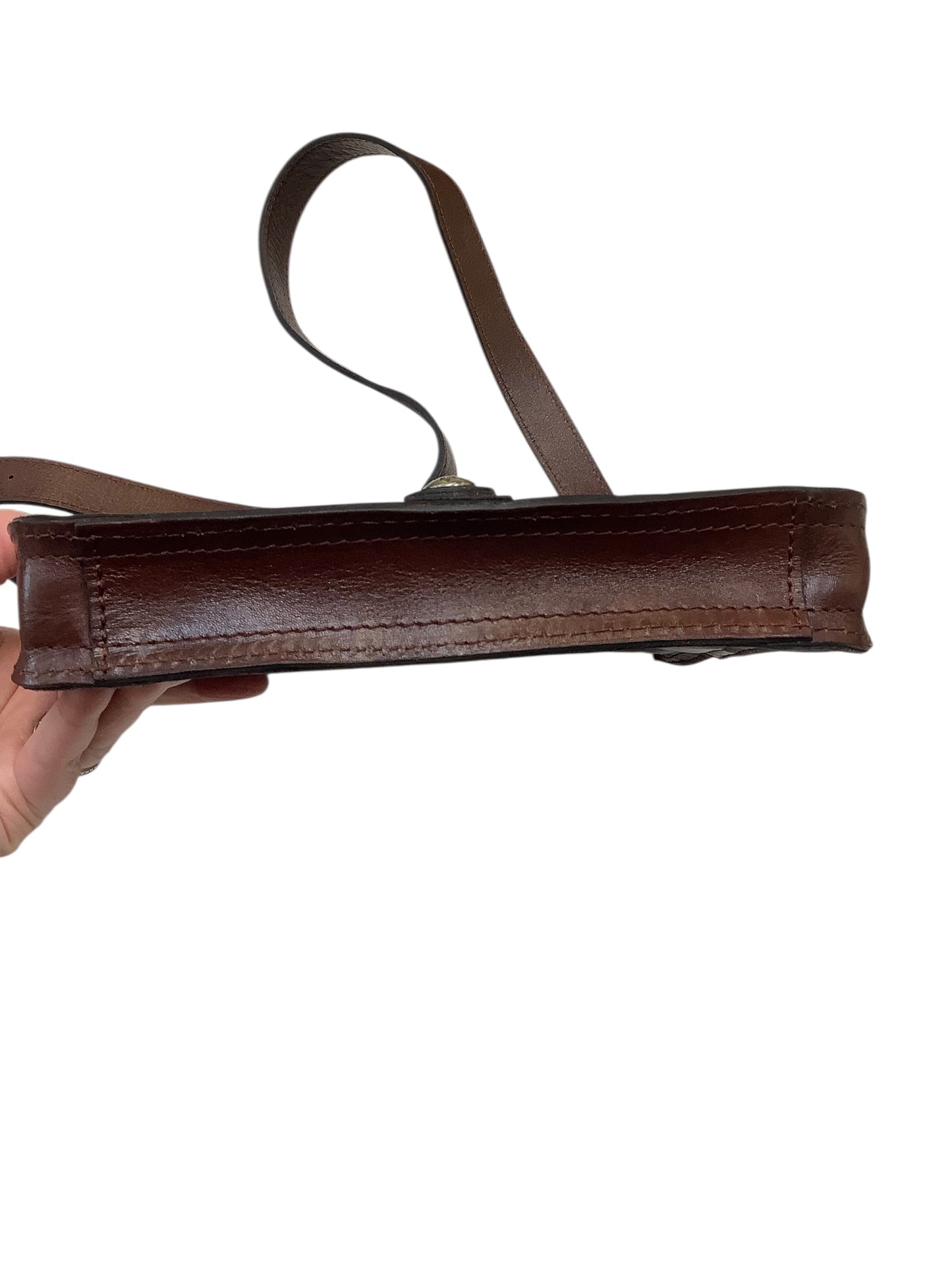 Crossbody Designer By Patricia Nash In Brown, Size:Medium