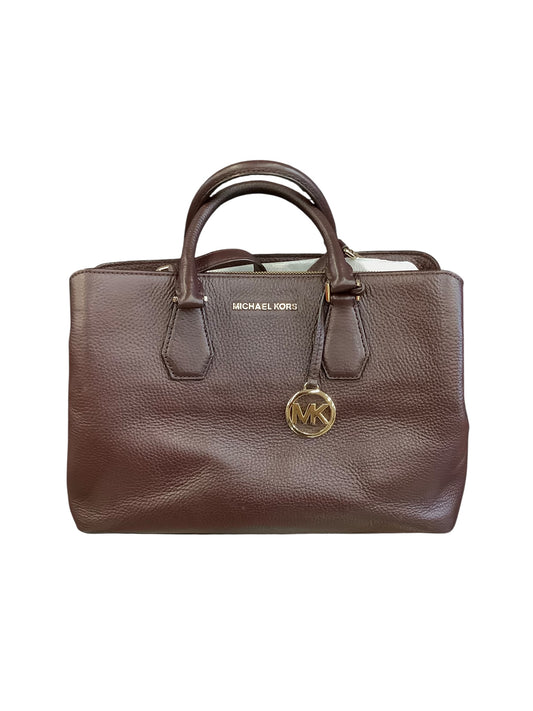 Handbag Designer By Michael Kors In Brown, Size:Large As is