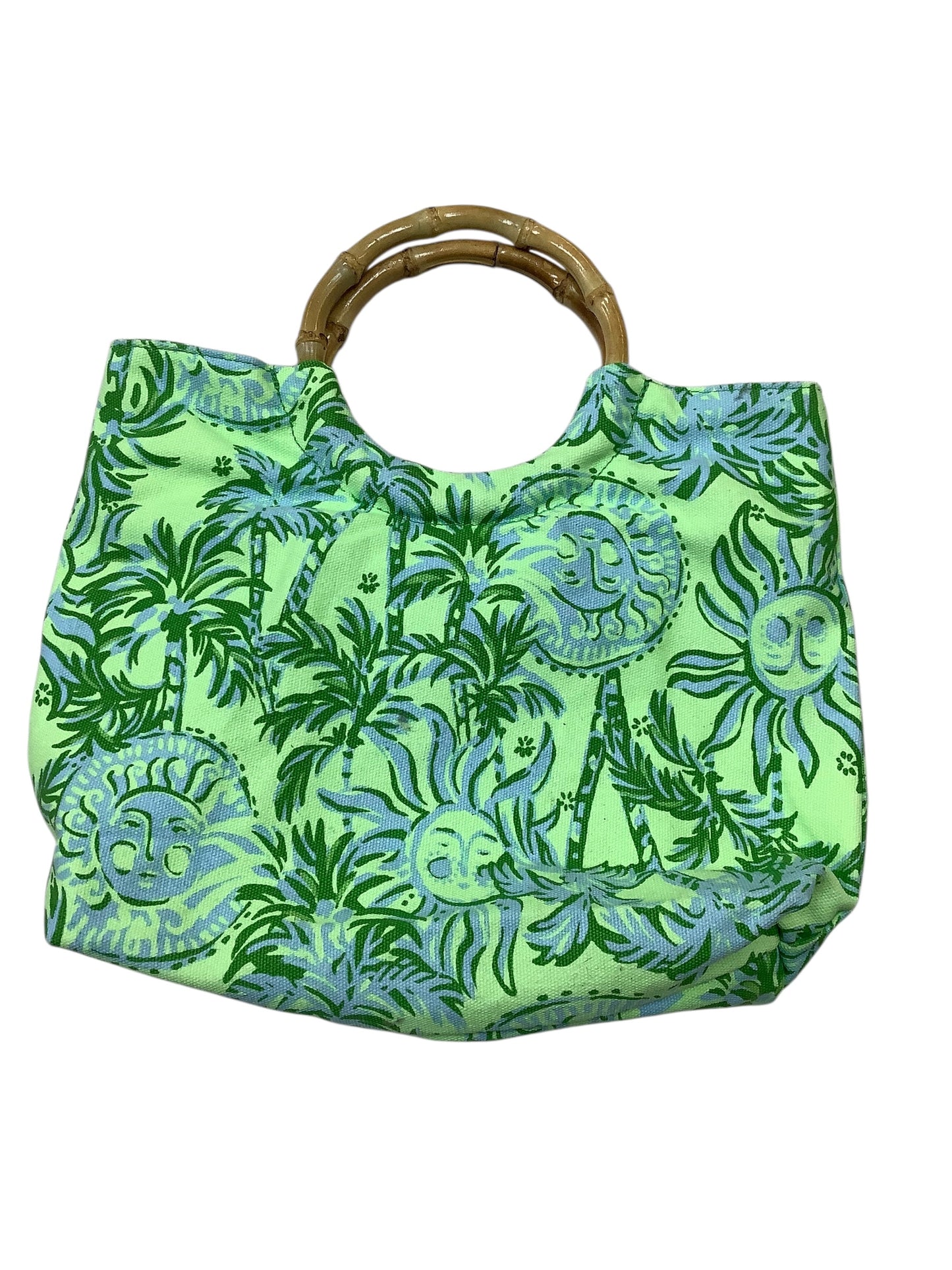 Handbag Designer By Lilly Pulitzer In Green, Size:Small