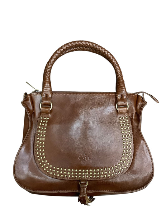 Handbag Designer By Patricia Nash In Brown, Size:Medium As is