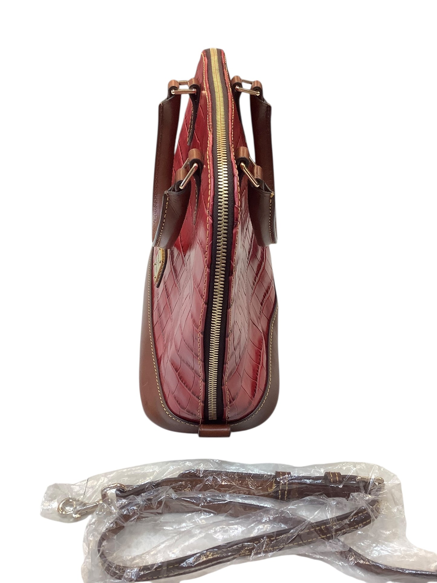 Handbag Designer By Dooney And Bourke In Red, Size:Large