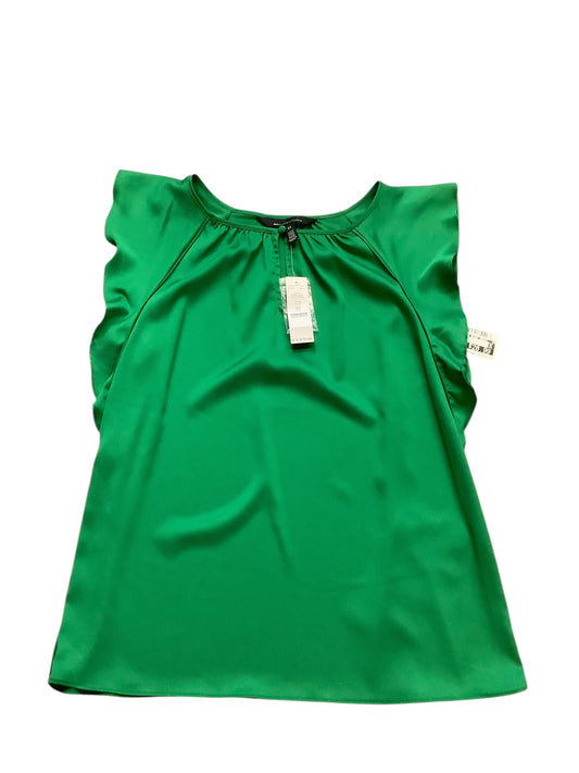 Blouse Sleeveless By White House Black Market In Green, Size:Xs