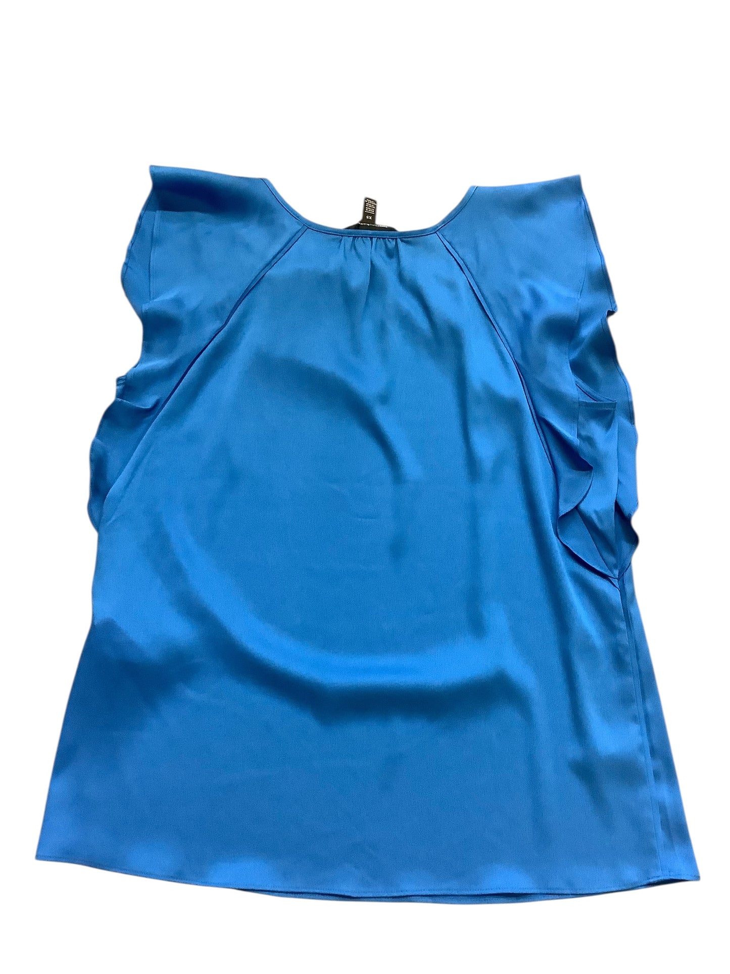 Blouse Sleeveless By White House Black Market In Blue, Size:Xs