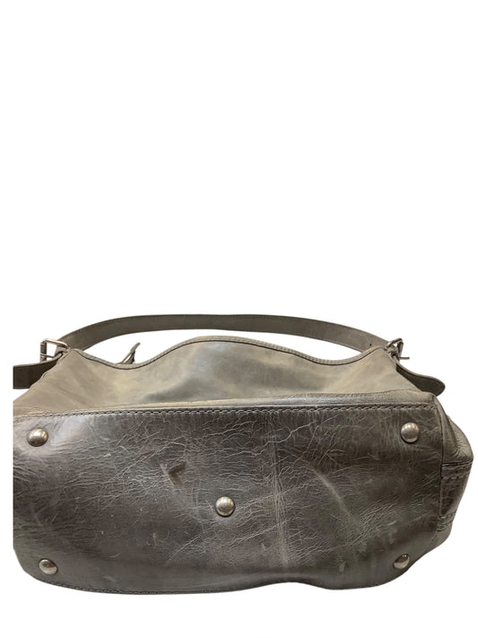 Handbag Designer By Frye In Taupe, Size:Large