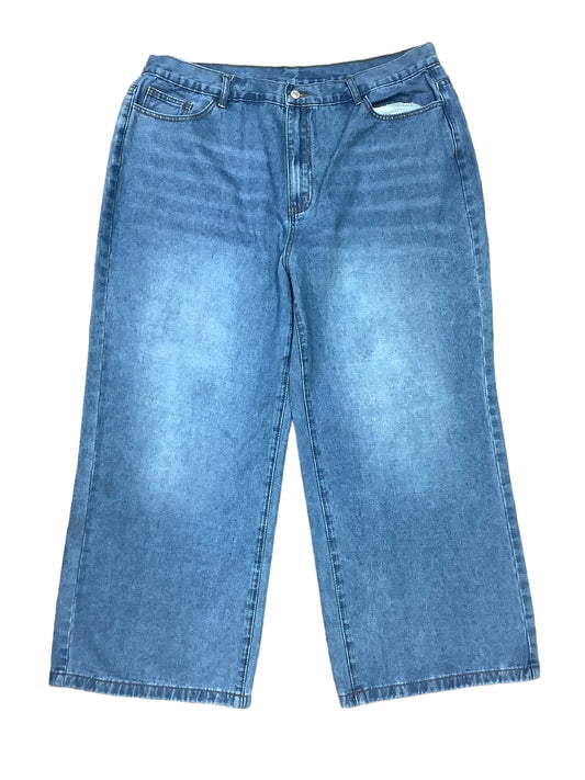 Jeans Wide Leg By Shein  Size: 3x