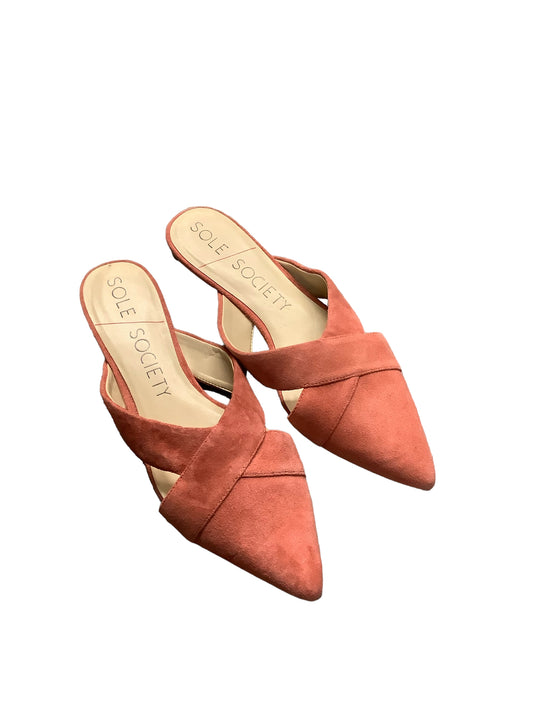 Shoes Flats Mule & Slide By Sole Society  Size: 9.5