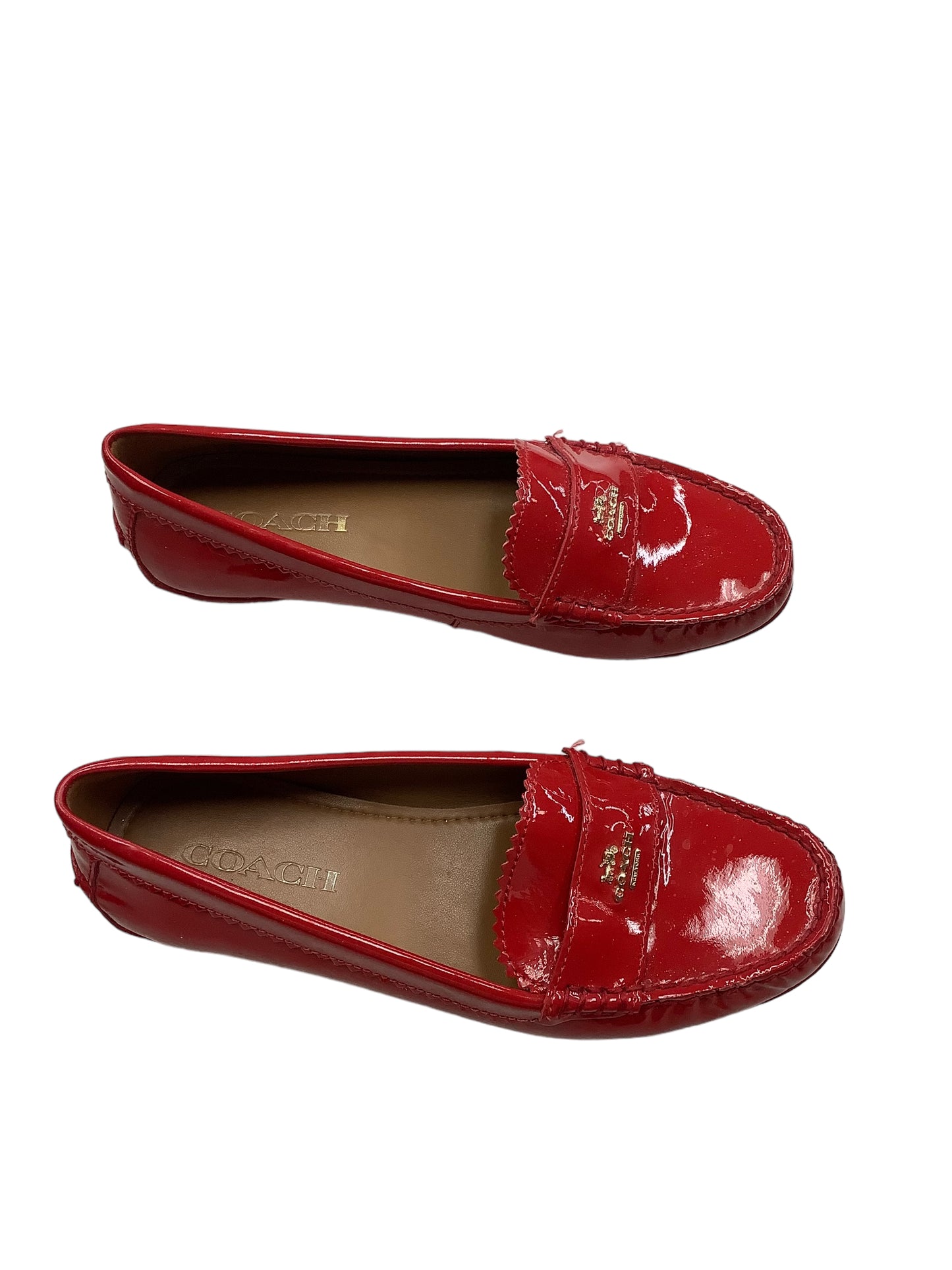Shoes Flats Loafer Oxford By Coach  Size: 7